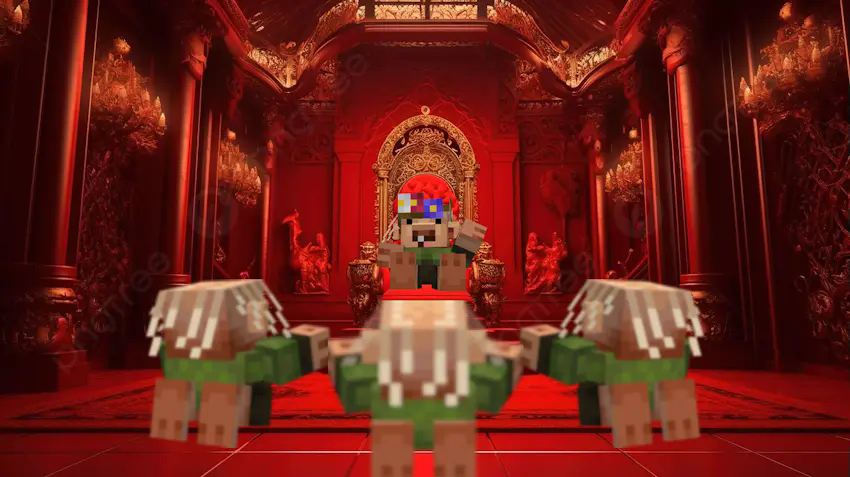 Rumpnissar king on his throne