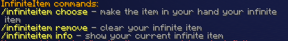 InfinityItems