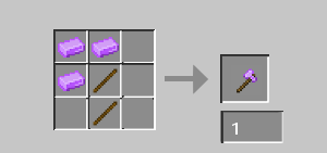 Tenevit axe crafting