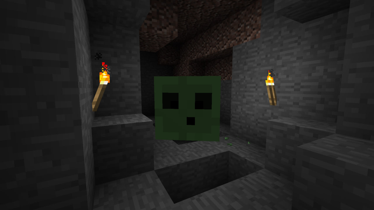 Slime in the cave
