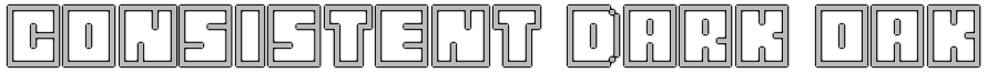 Consistent Dark Oak Title