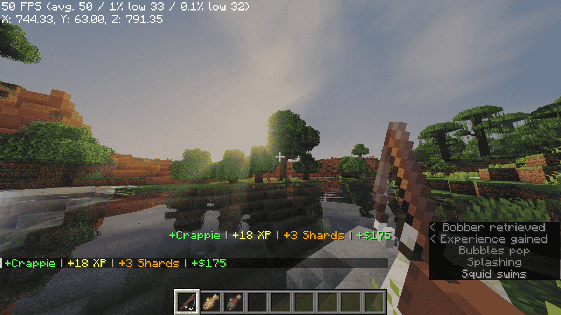 fishing earning