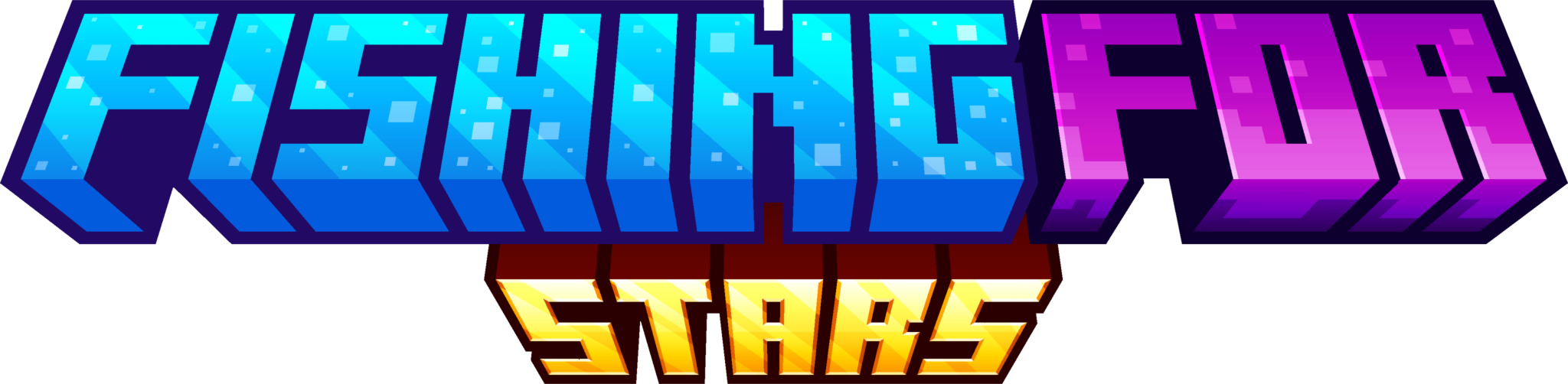 A colourful logo showing the text "Fishing for Stars"