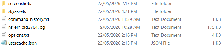 folder1, skyassets