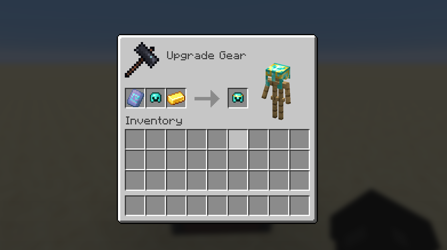 Diamond helmet with trims