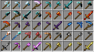Tools made from various materials