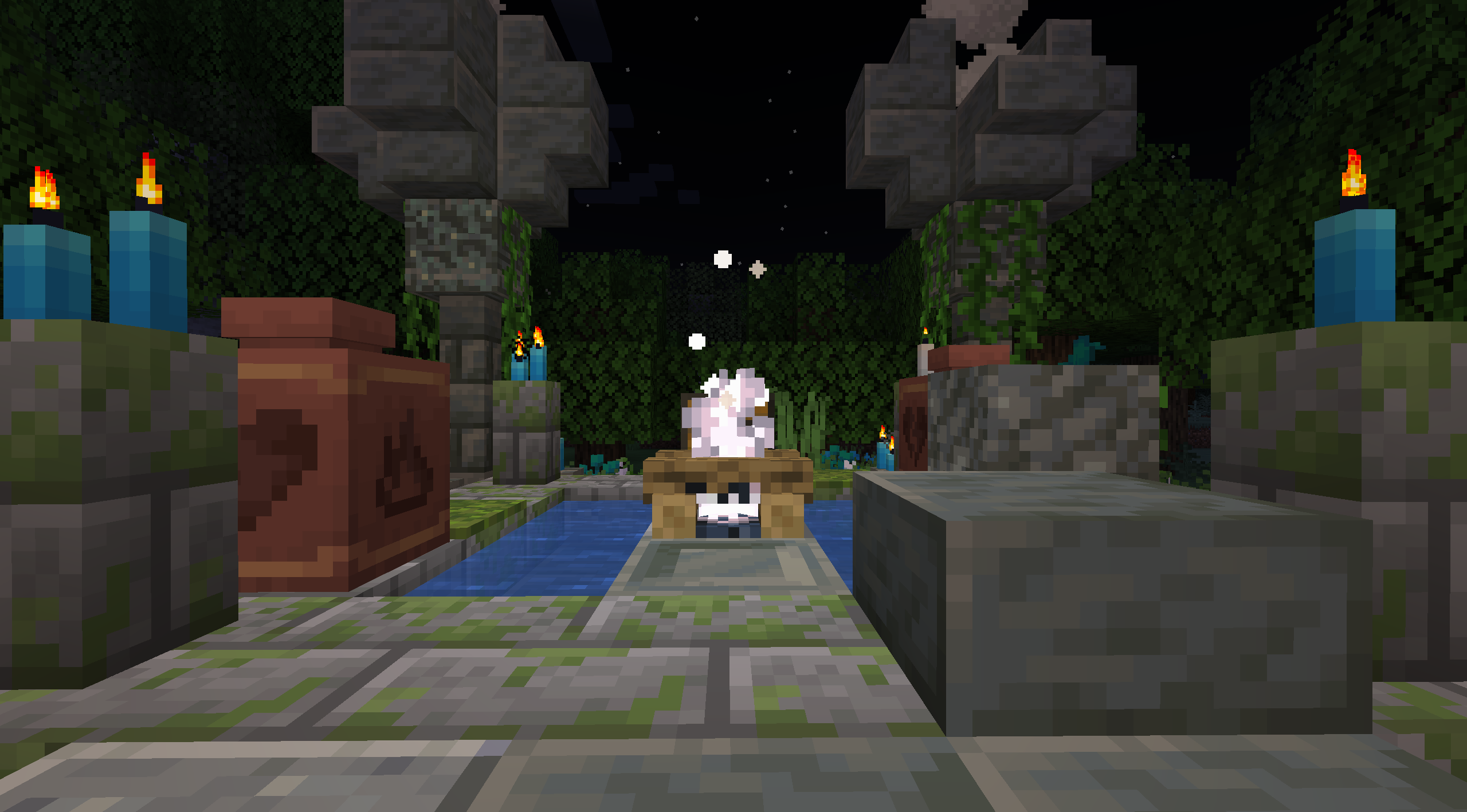 An ethereal campfire