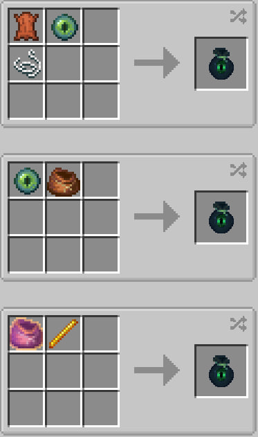Ender Pouch Recipe