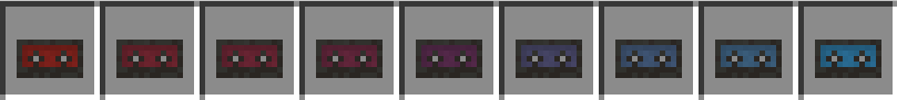 Cassetes can be dyed to any color