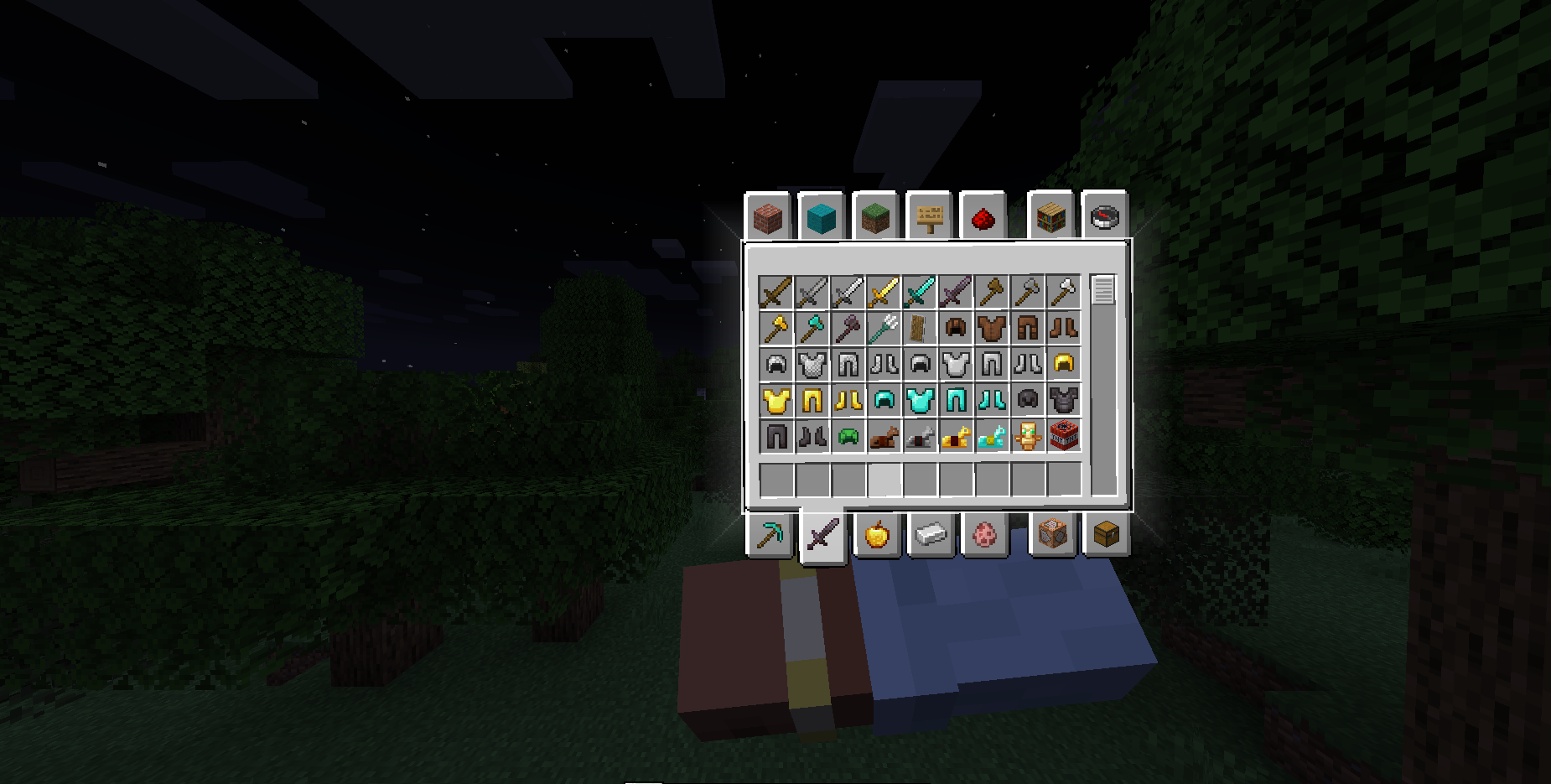 Creative Inventory rework