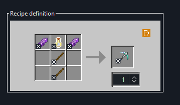 Mending pick
