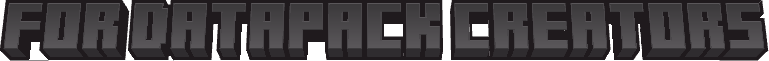 Datapack Creators