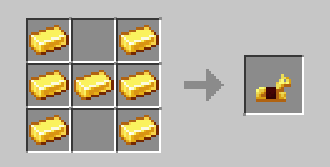 Gold horse armor