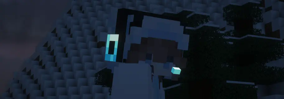 Glow-in-the-dark headset!