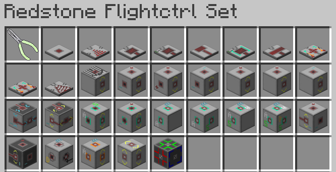 All mod item (32 of them)