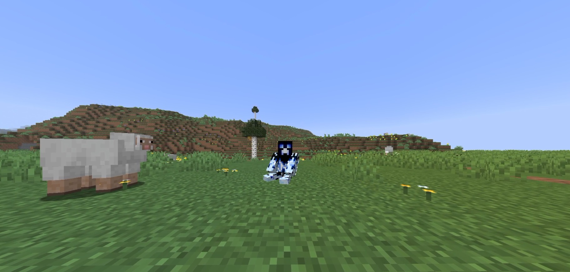 Sit on any block