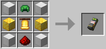 Slot Machine Crafting Recipe