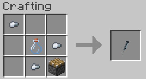 Crafting a syringe