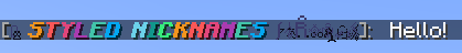 Example of Styled Nickname