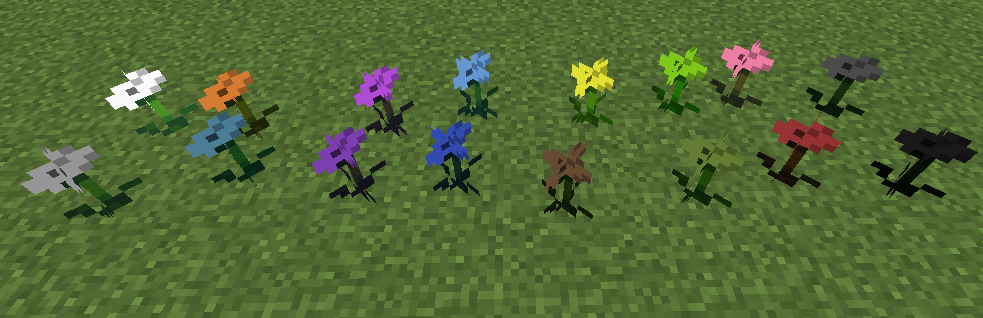 Colored Poppys