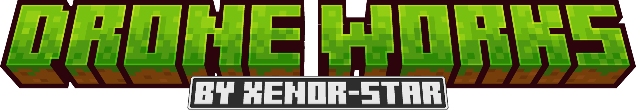 Logo Drone Works By Xen0r-star
