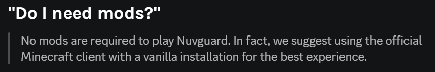 No you dont necessarily need mods