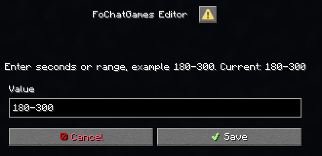 Easy editing with the help of dialog menus