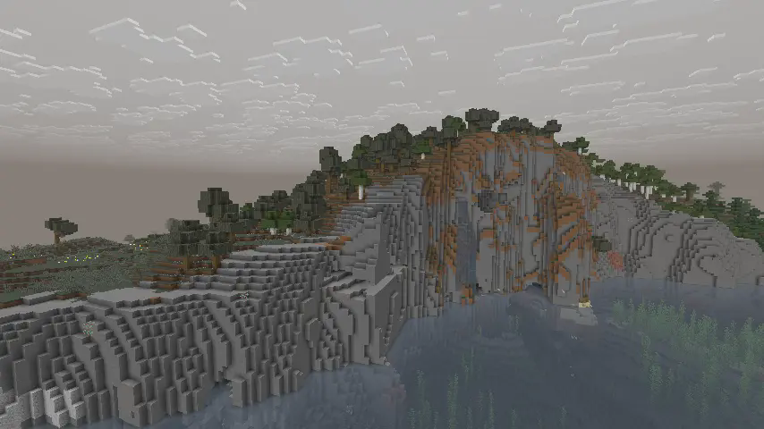 Stony shore