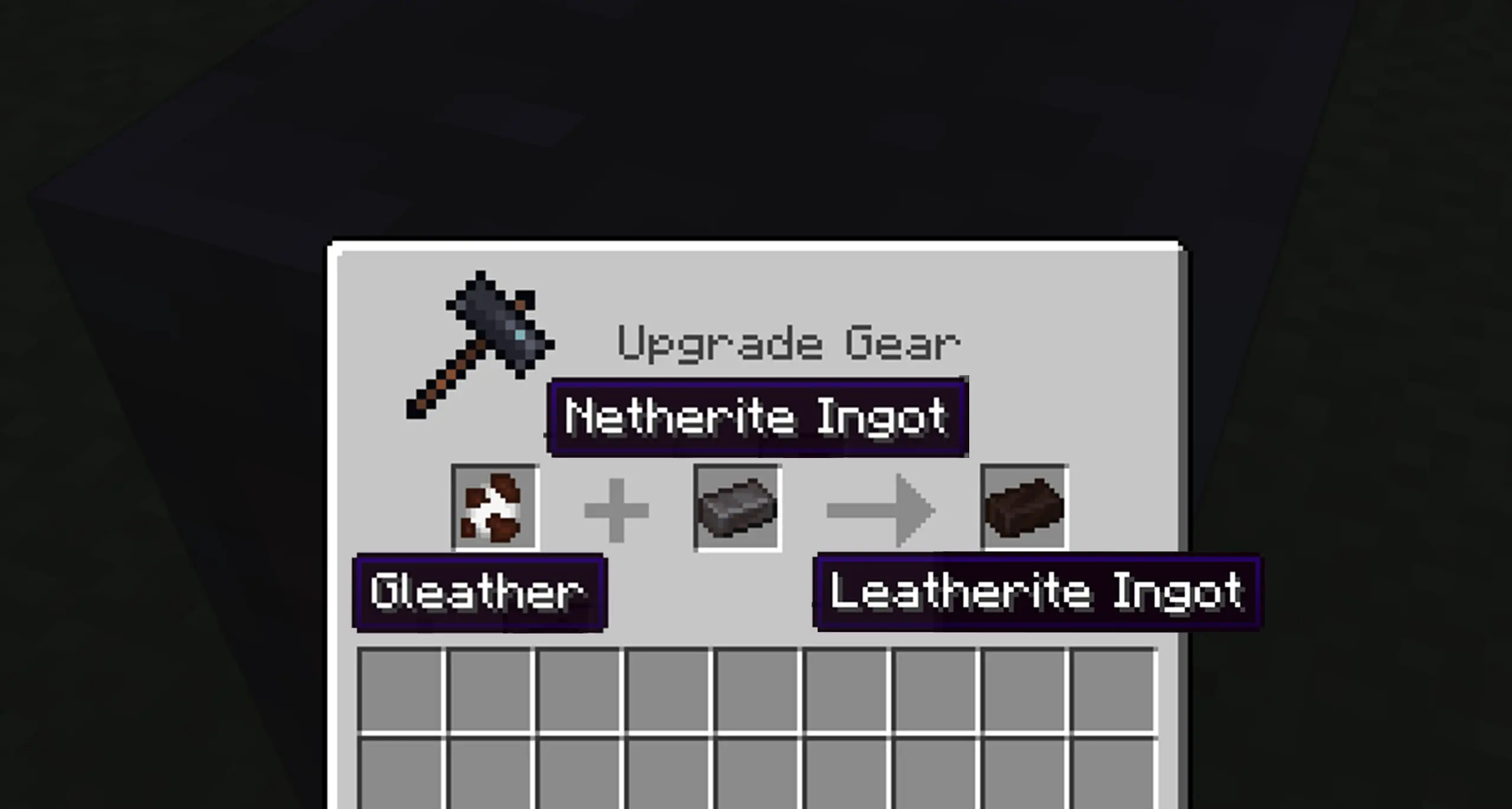 Leatherite Recipe