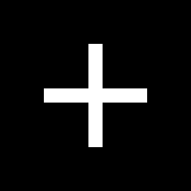 Crosshair black background