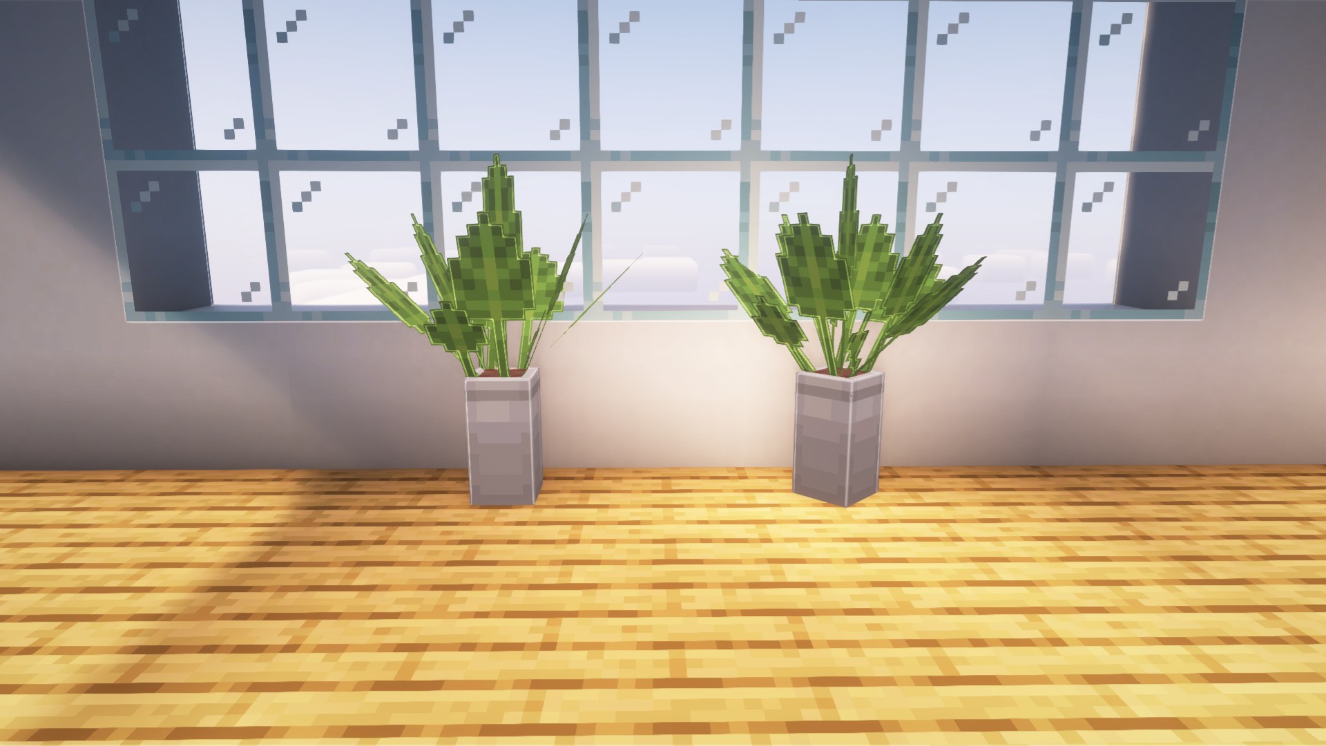 The Block on the right is placed in an Invis Item frame