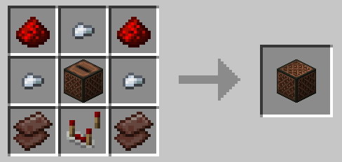 Default crafting recipe