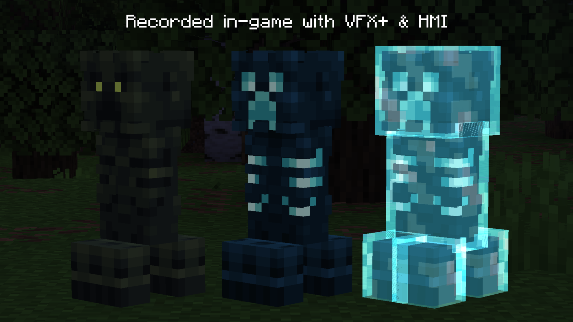 Creeper Emissive Textures