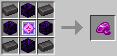 Raw enderite crafting