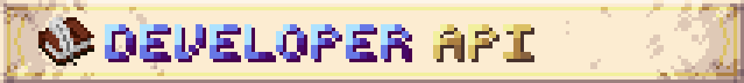 Developer API
