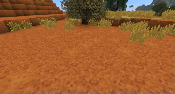 easy to spot Rich Scorched Dirt in the desert but it's the Old more Orange Texture