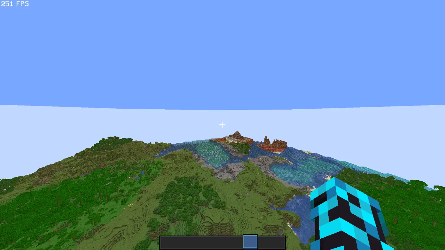 High FPS in high render distance