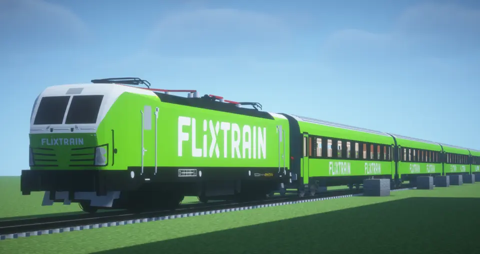Vectron Locomitve pulling EUROFIMA Coaches