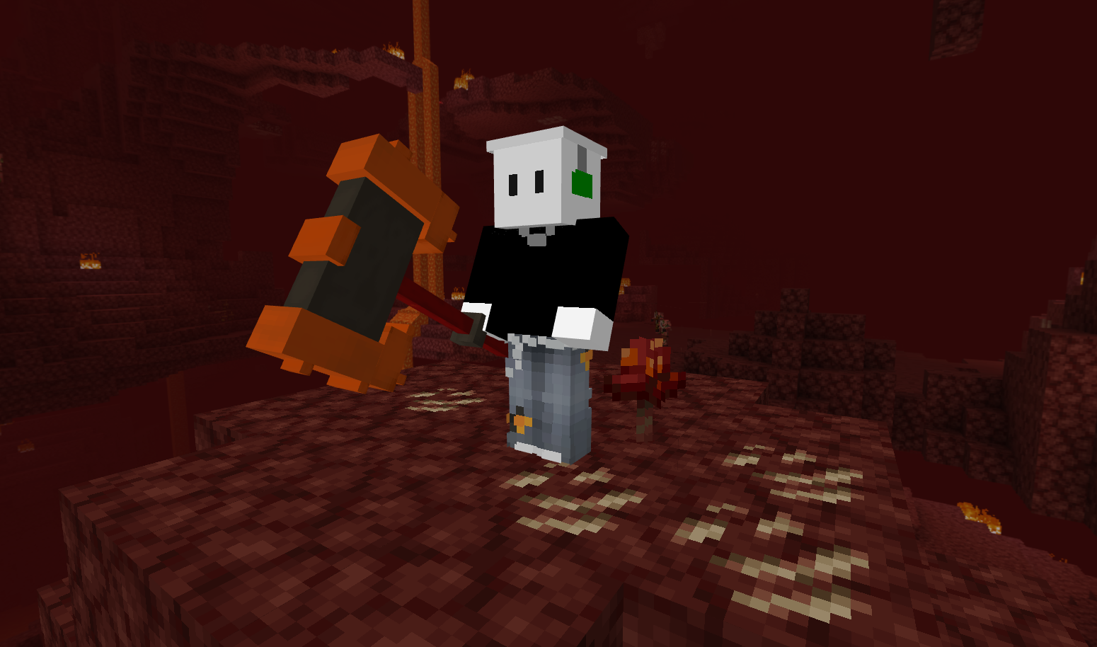 Fame Axe third person view