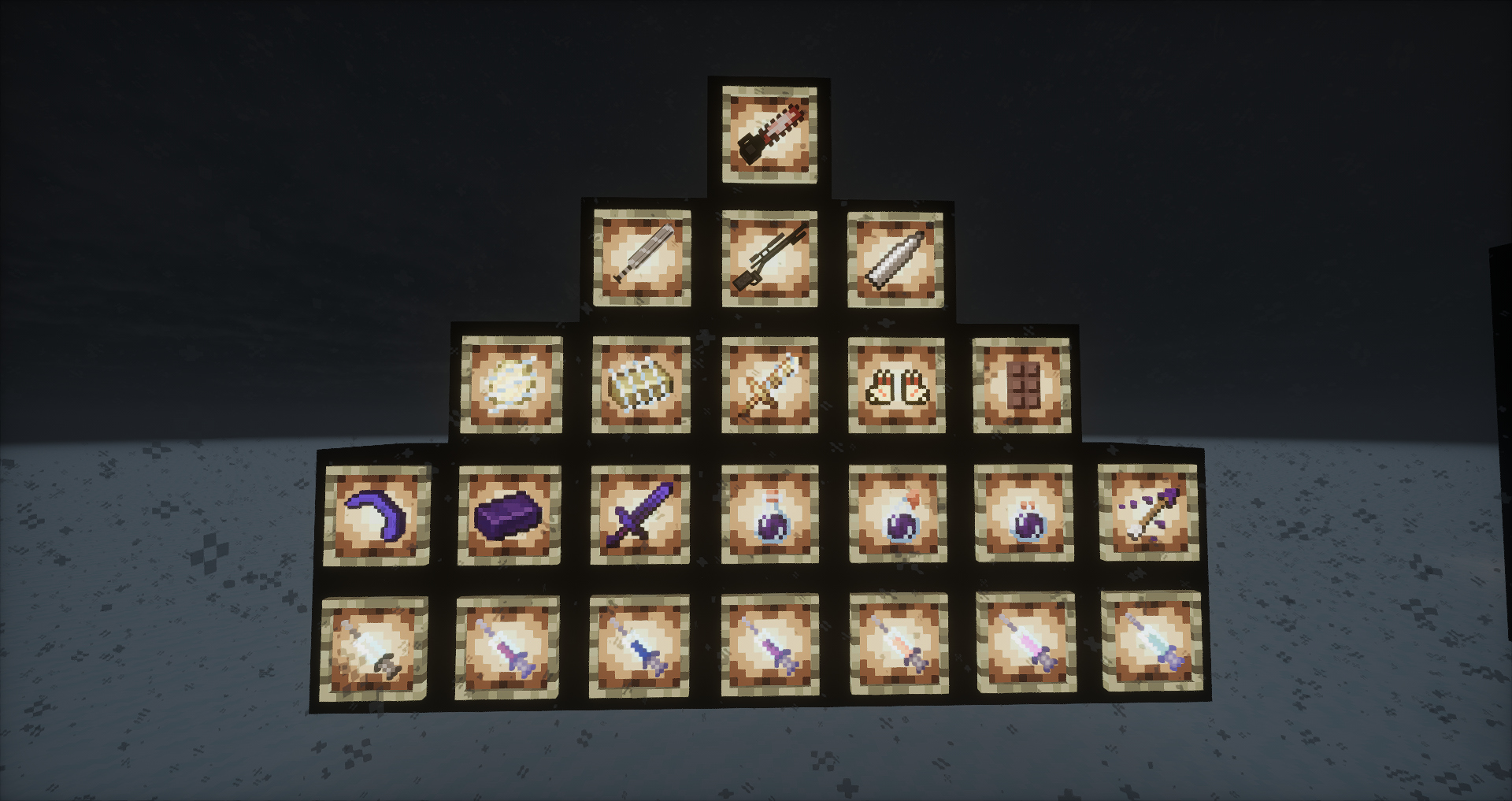 New items and weapon