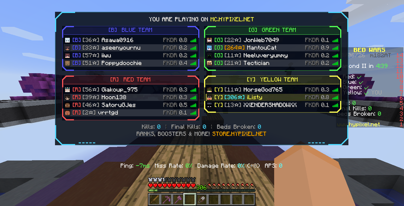Screenshot of the mod in use