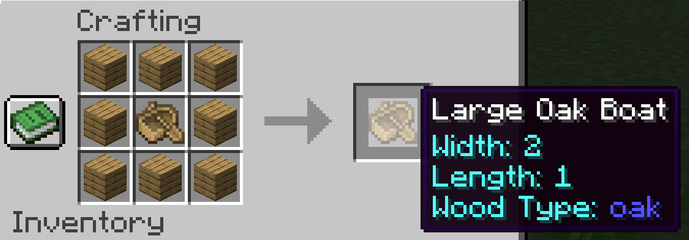 Mega Boat Crafting Recipe