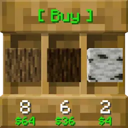 Cheaper Shelf Block Minecraft Data Pack