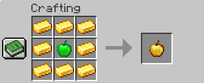 Golden apple craft