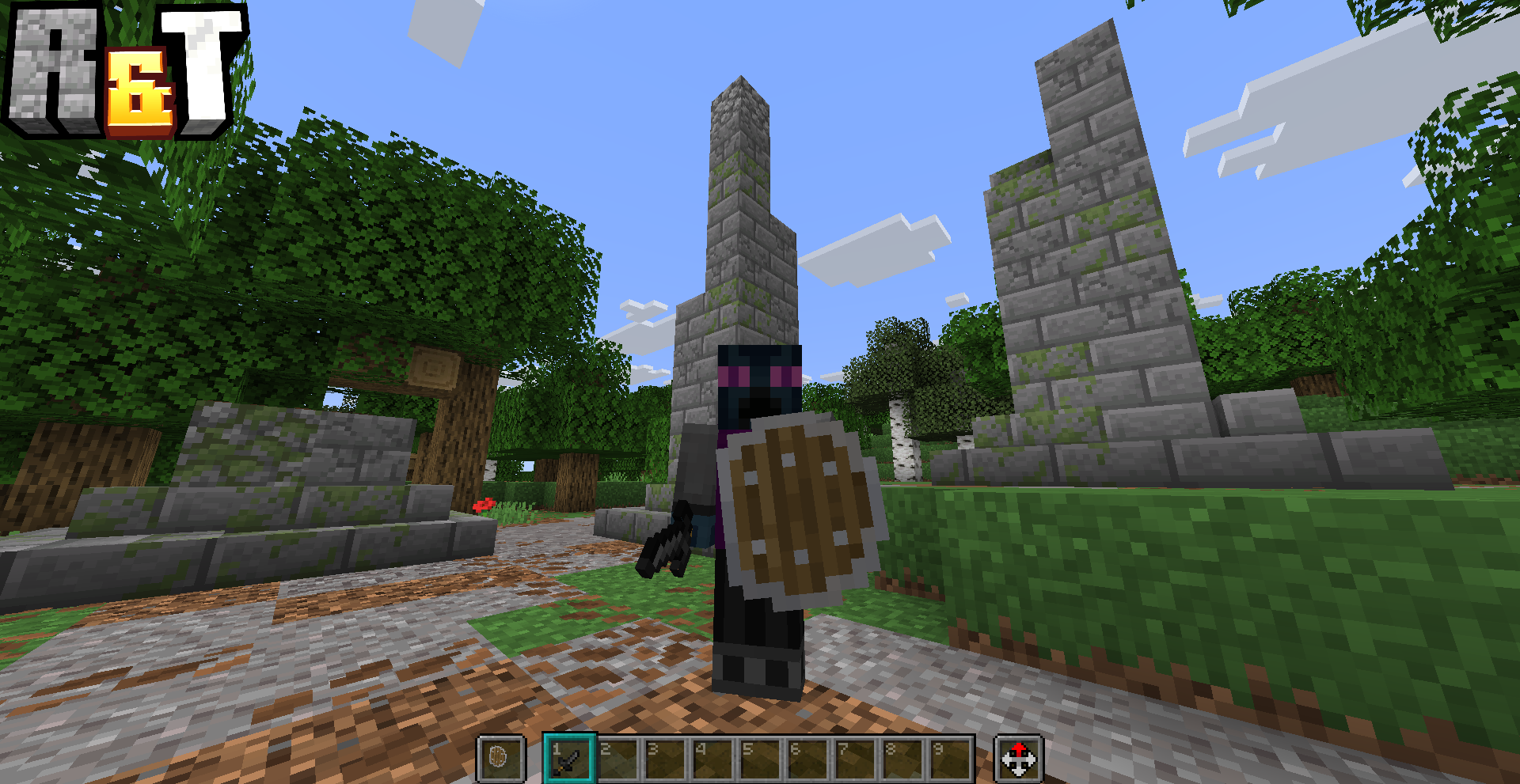 Naturaly generated Generic Stone Ruins