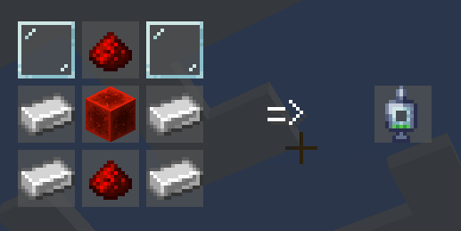 Crafting recipe for Bioscanner