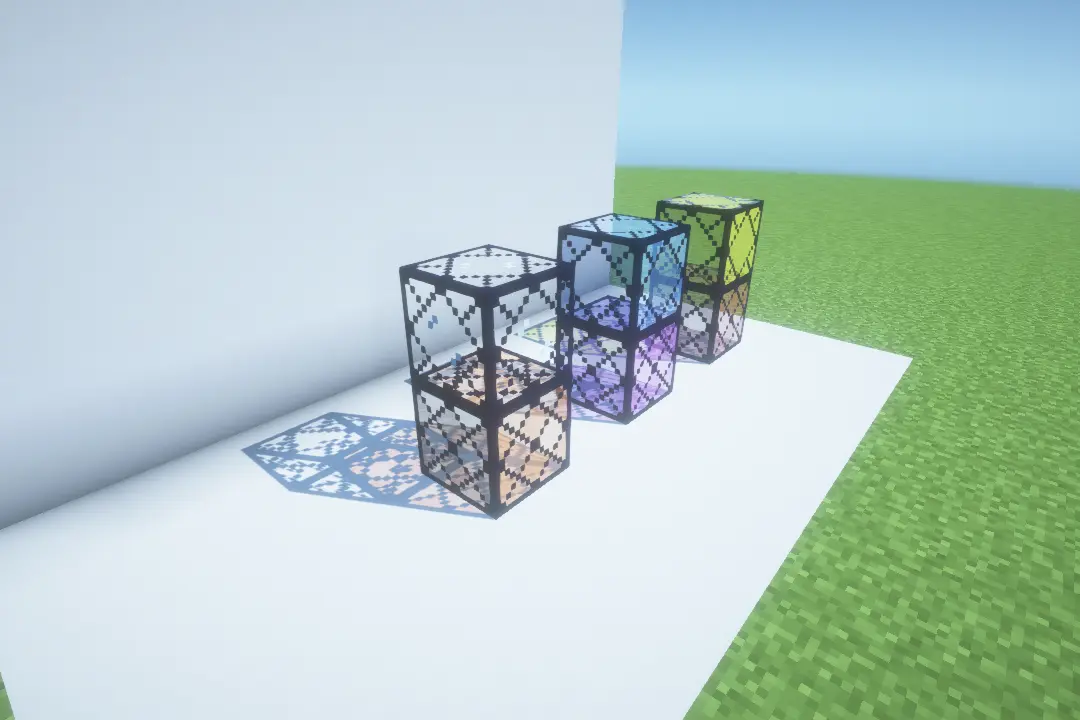Shader support: colored shadows and reflections