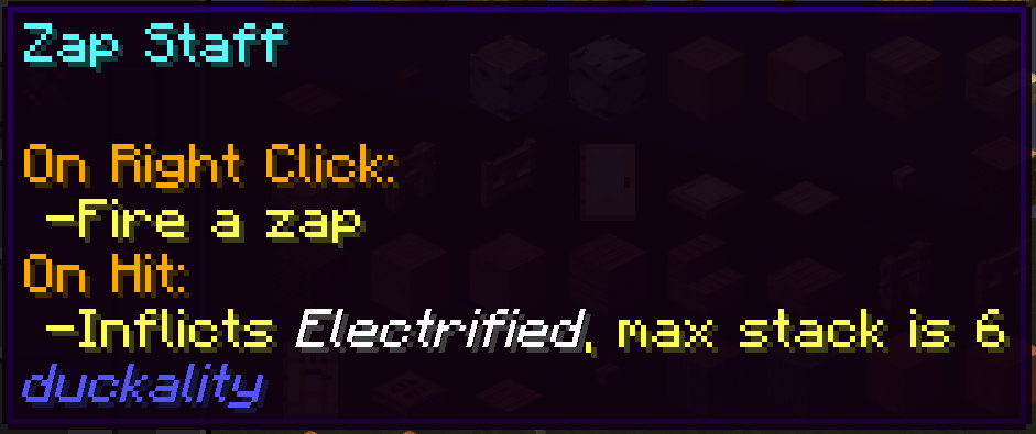 zap desc