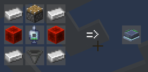 Crafting recipe for Imprinter