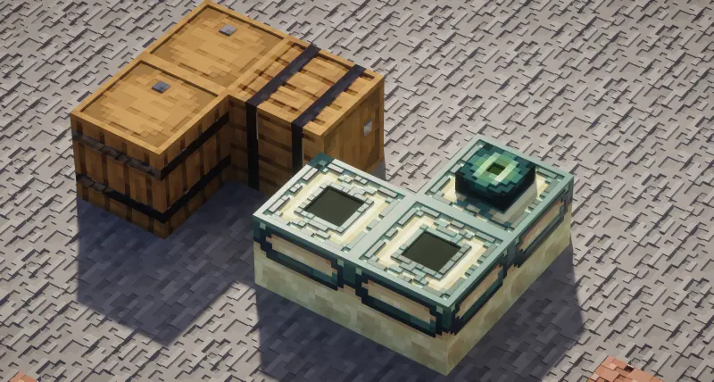 Textures of many functional blocks have been added